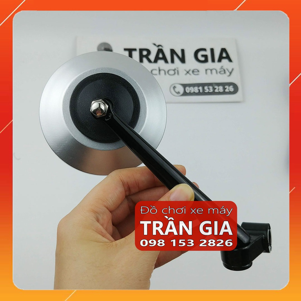 Kính/Gương/Kiếng chiếu hậu tròn xe máy gắn Sh Mode Grande Janus Vario Vision Lead AB airblade Winner Exciter Wave Sirius