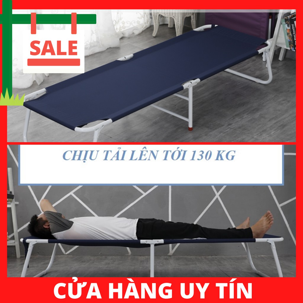 Giường ghế gấp đa năng ☑️ ghế ngủ trưa văn phòng inox cao cấp - Size trung 53cmx168cm . ẢNH THẬT. SẴN HÀNG