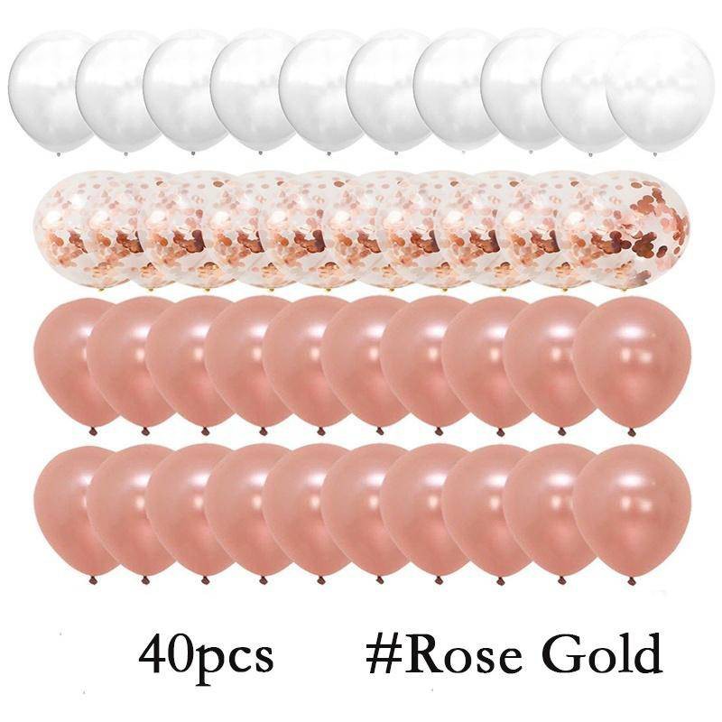 Set 30 / 40 Bong Bóng Trang Trí Tiệc Sinh Nhật