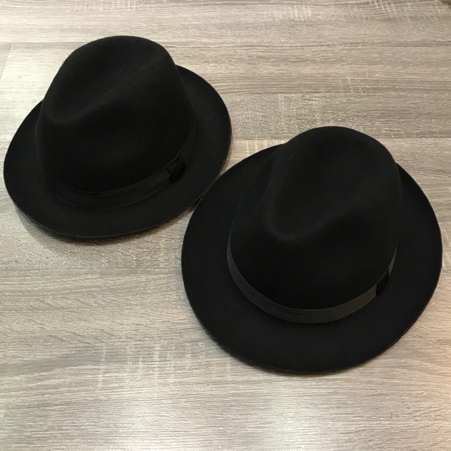 Nón NHẬP KHẨU Fedora Vành 6cm Nỉ Xịn 100% (Đóng khung chống SHOCK)