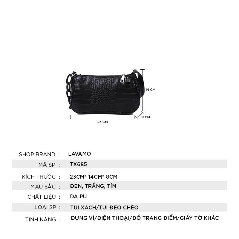 Túi đeo chéo nữ đi chơi da mềm cá tính dễ thương nhiều ngăn TX685 | BigBuy360 - bigbuy360.vn