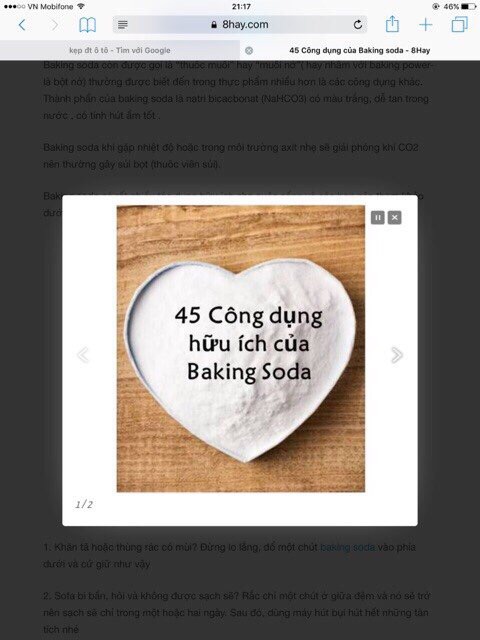 Bột BÔT BAKING SODA