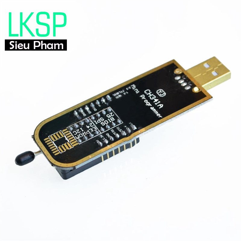 Mạch Nạp EEPROM Flash SPI CH341A Programmer