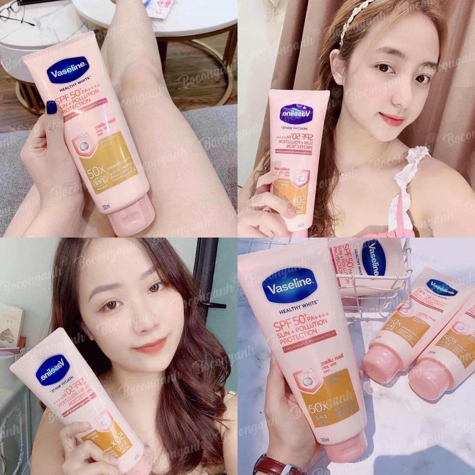 SERUM DƯỠNG TRẮNG DA VASELINE