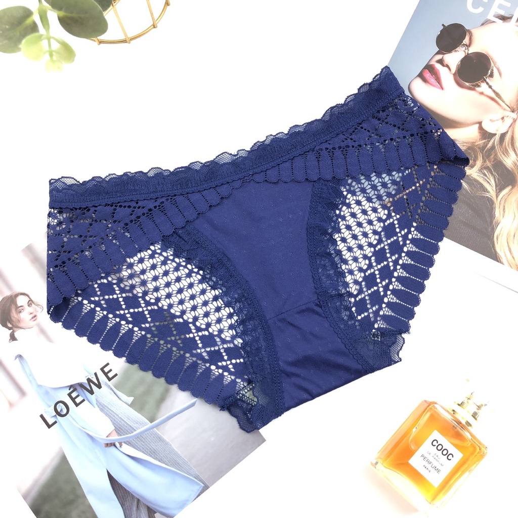 Combo 5 quần lót nữ ren phối thun sang xịn mịn 30200