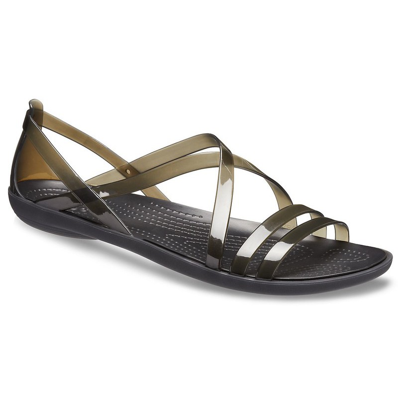 Sandal Isabella quai X-Màu đen mẫu mới nhất 2018