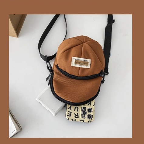 Túi đeo chéo vải canvas thời trang Hàn Quốc cho nam