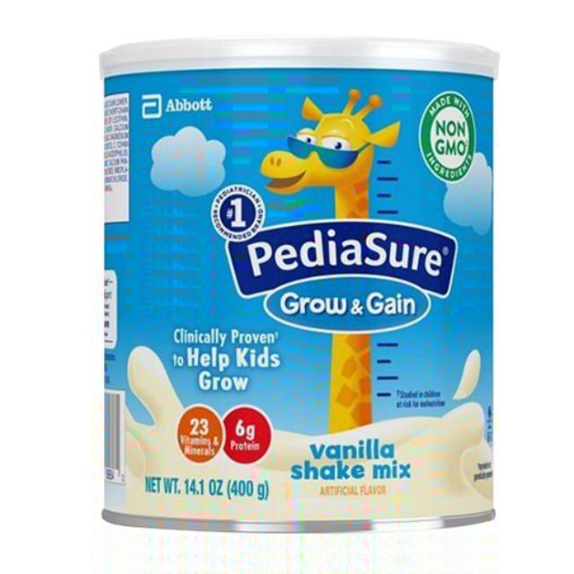 (Hàng air 03/2022) Sữa dinh dưỡng PediaSure Grow &amp; Gain