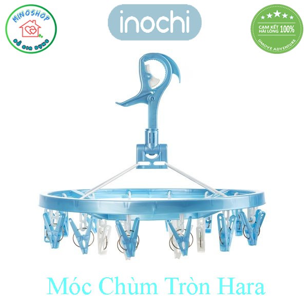 Móc Chùm Tròn Hara Bền Đẹp Tiện Lợi Cho Phơi Tất, Đồ Sơ Sinh, Đồ Lót.