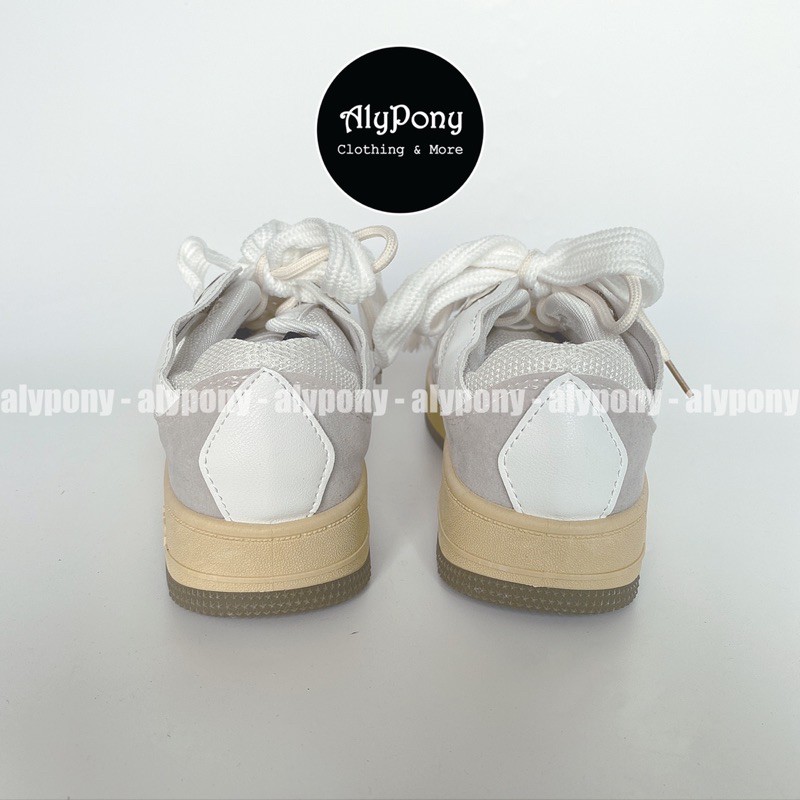 Giày Thể Thao Nữ AlyPony 2021 Dây Giày Siêu To LanVin - GLA