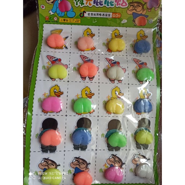 vỉ 20 slam Slime Đồ Chơi Nhựa Dẻo,Mochi Vỉ nhiều Hình hót hít nhất