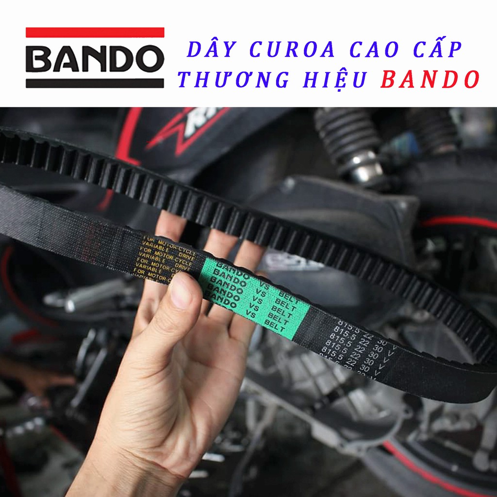[ PCX ] Dây curoa Bando Dùng Cho Các Dòng Xe Honda PCX - Airblade 125cc - SH mode - Lead 125cc - Vario 125cc - Thái Lan