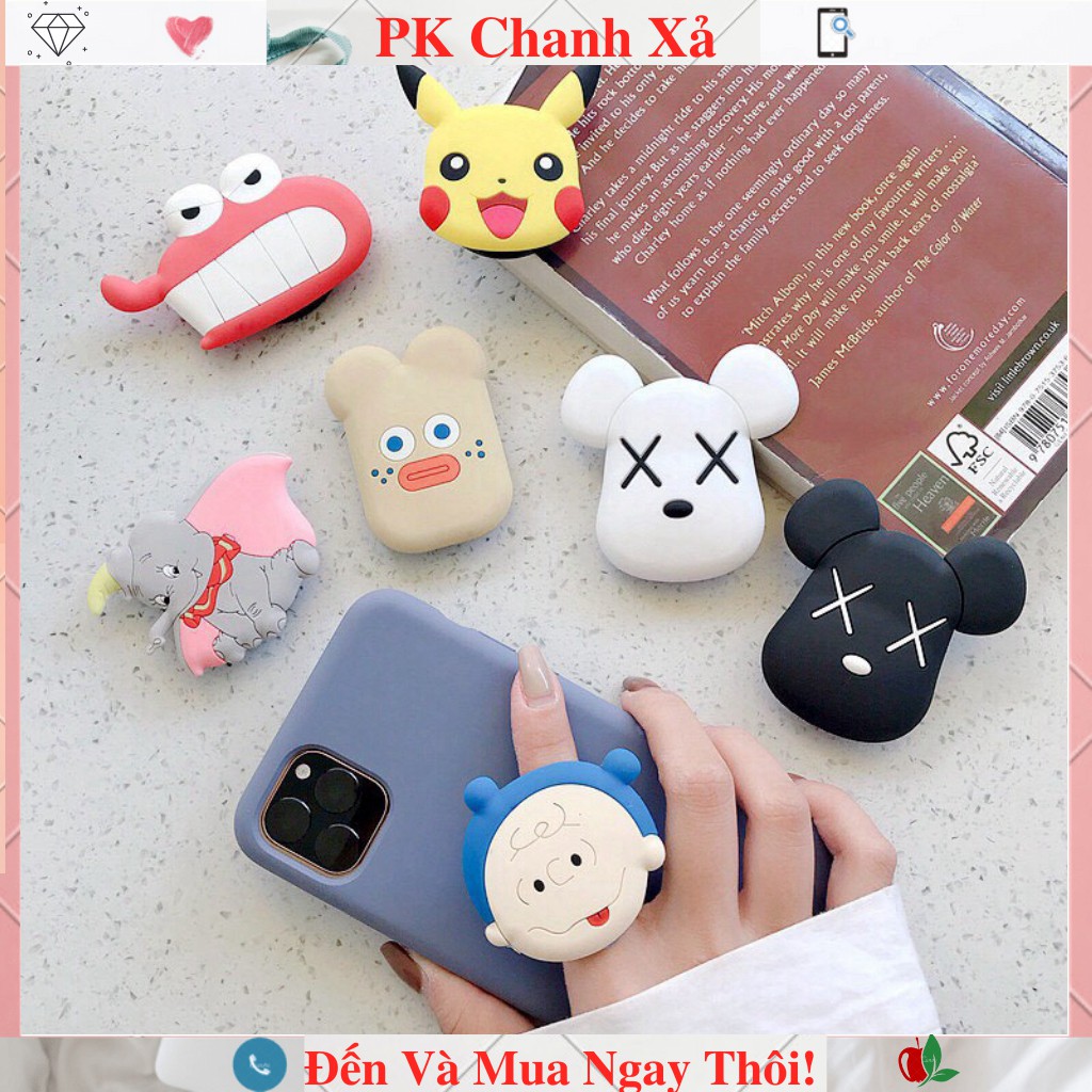 IRING POP GIÁ ĐỠ ĐIỆN THOẠI Vừa Làm Giá Đỡ - Tay cầm _Trang trí....[POP] | BigBuy360 - bigbuy360.vn