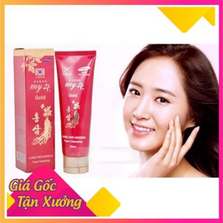 Sữa rửa mặt hồng sâm hàn quốc My Gold 120g×2 hộp,PP  Ánh Dương Korea