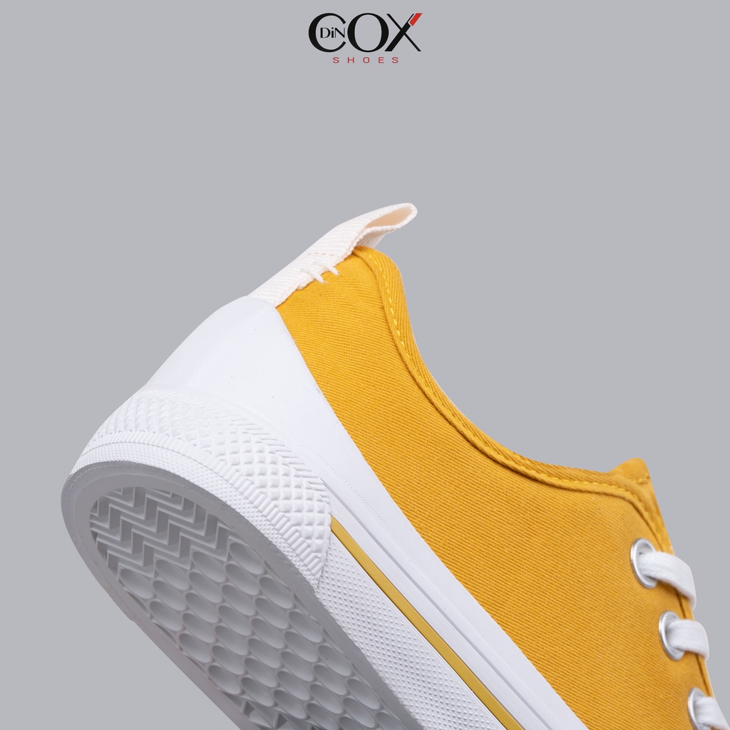 Giày Sneaker Nữ Dincox/Coxshoes C20 Yellow Sang Trọng Đơn Giản