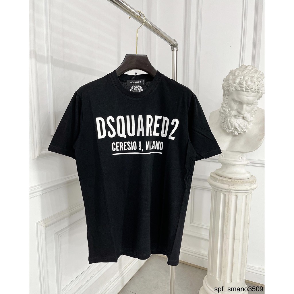 Áo thun DSQ chất cotton thấm hút mồ hôi cao cấp