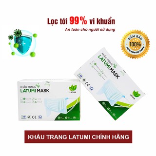 Khẩu Trang Y Tế 4 Lớp Kháng Khuẩn Cao Cấp Hộp 50 Ngăn Giọt Bắn, Bụi, Tia UV Sản Phẩm Đạt Chứng Nhận Y Tế ISO13485, CE