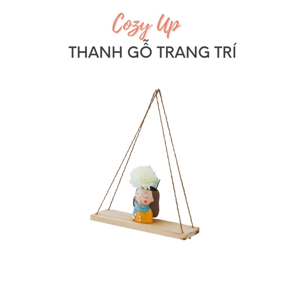 SET 2 THANH GỖ TRANG TRÍ TREO TƯỜNG