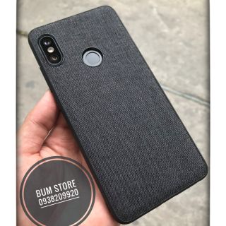 Ốp lưng xiaomi redmi note 5 pro vải bố