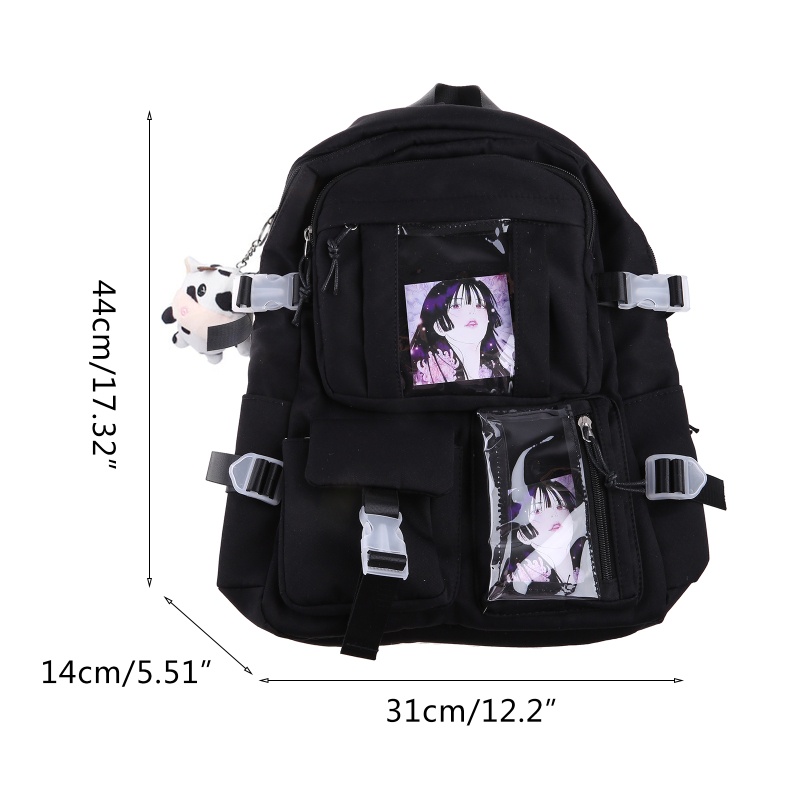 Ba Lô Đi Học Bằng Nylon Thời Trang Dành Cho Nữ