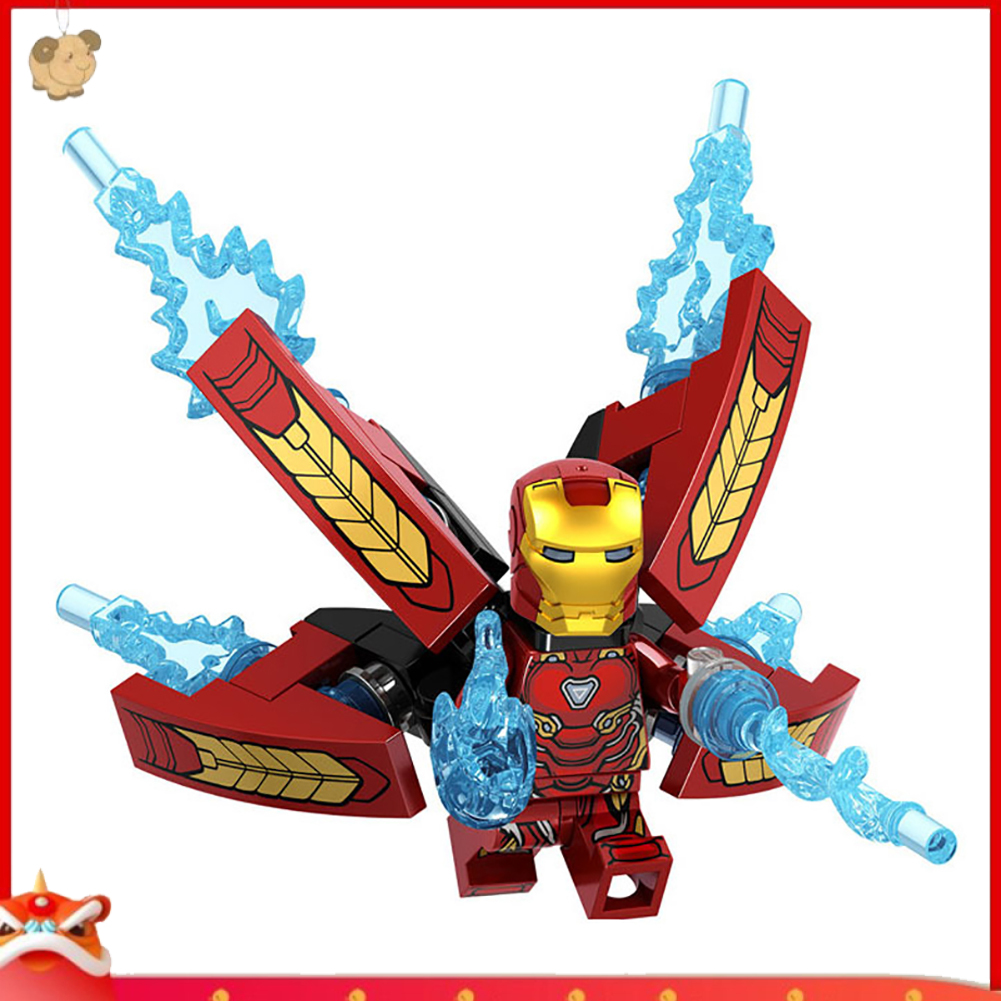 Mô hình đồ chơi DIY Iron Man Avengers độc đáo 2inch