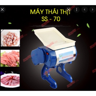 Máy Thái Thịt SS70 - 1 Cửa, Thái Thịt Tươi Sống Đông Lạnh Siêu Nhanh