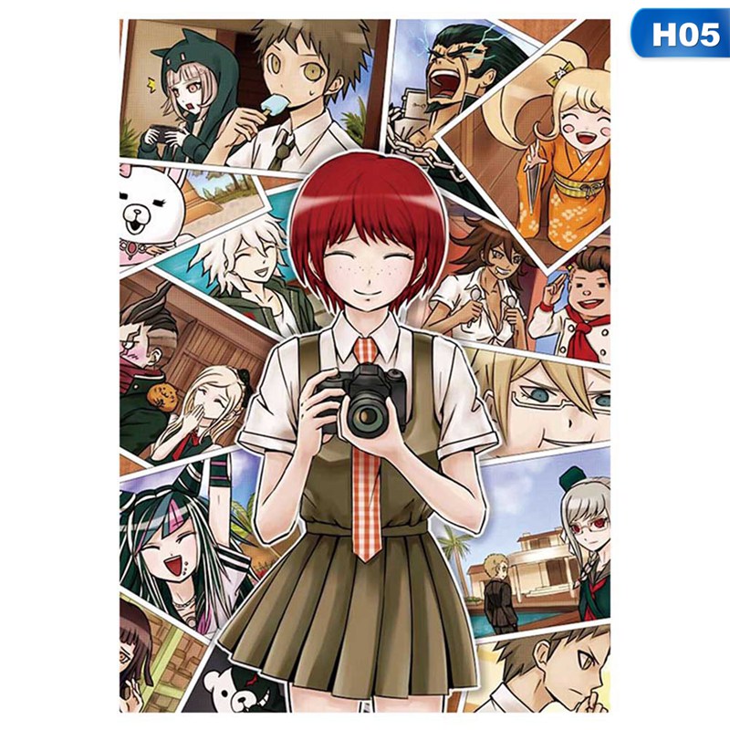 Tmdbyx PEAK Poster Hình Nhân Vật Anime Danganronpa 3