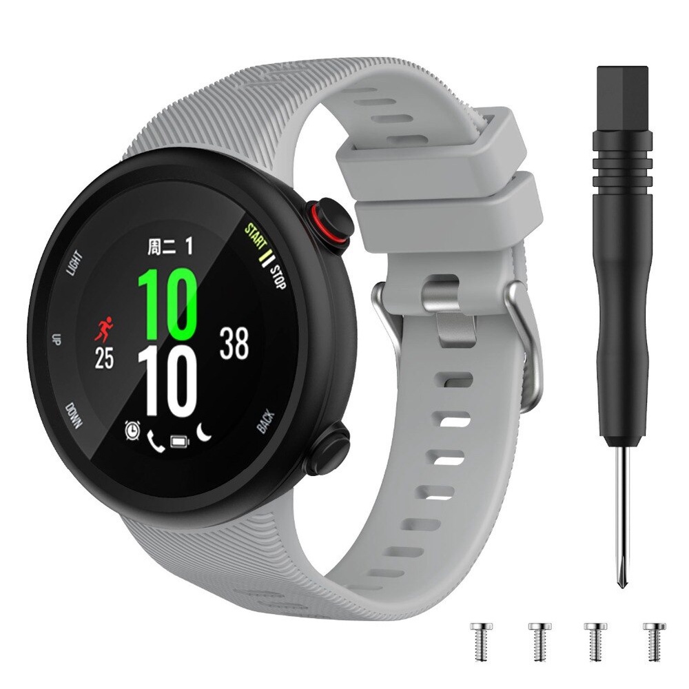 Dây đeo silicon cho đồng hồ thông minh Garmin Forerunner 45 / Forerunner 45s