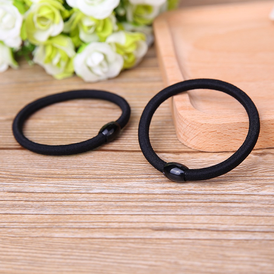 Dây Buộc Tóc Co Giãn Phong Cách Hàn Quốc Đơn Giản