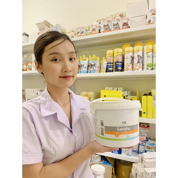 Bùn GRAU SANOFOR bảo vệ hệ tiêu hóa cho chó mèo (nhập Đức)500g-2,5kg