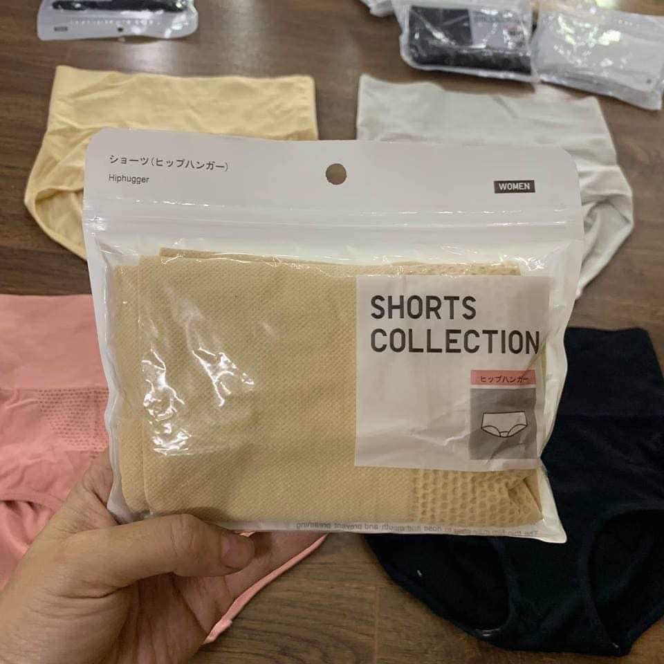 Quần lót y tế cotton cao cấp cạp cao gen bụng, nâng mông kháng khuẩn xuất Nhật túi zip | BigBuy360 - bigbuy360.vn
