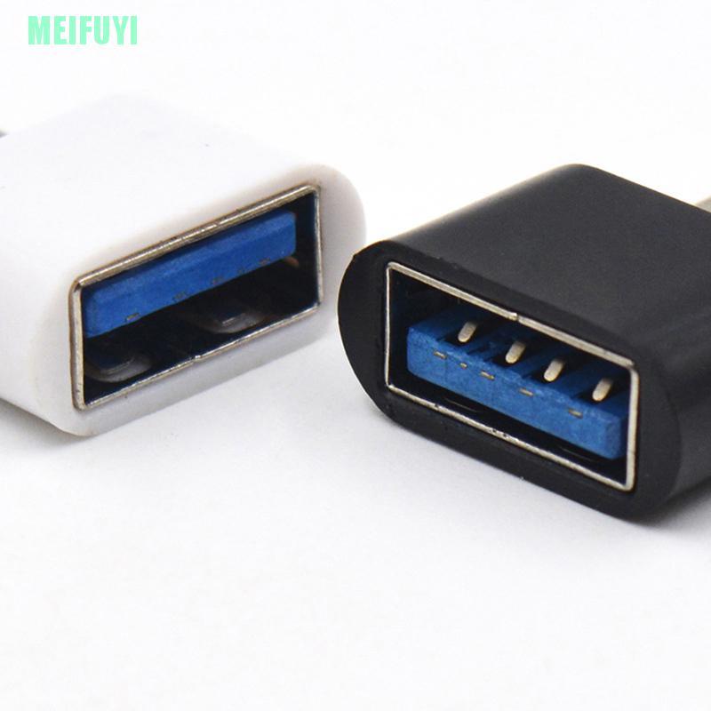 Set 2 Đầu Chuyển Đổi Từ Giác Cắm Usb Type C Sang Cổng Usb 2.0