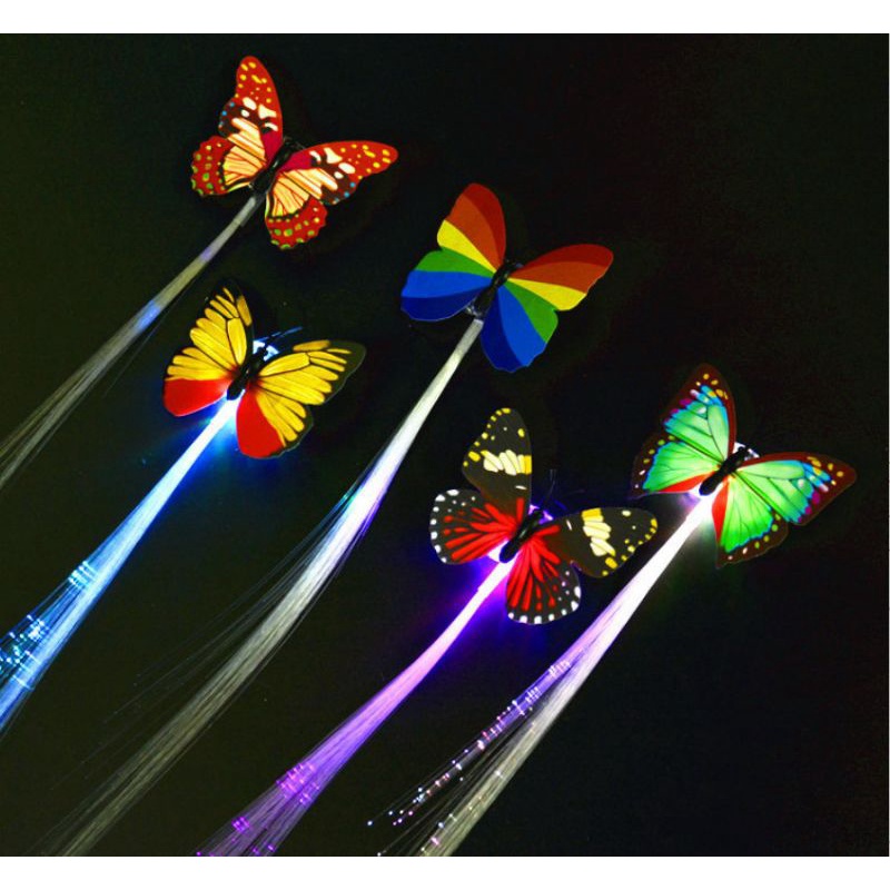 tép tóc có đèn ngẫu nhiên màu