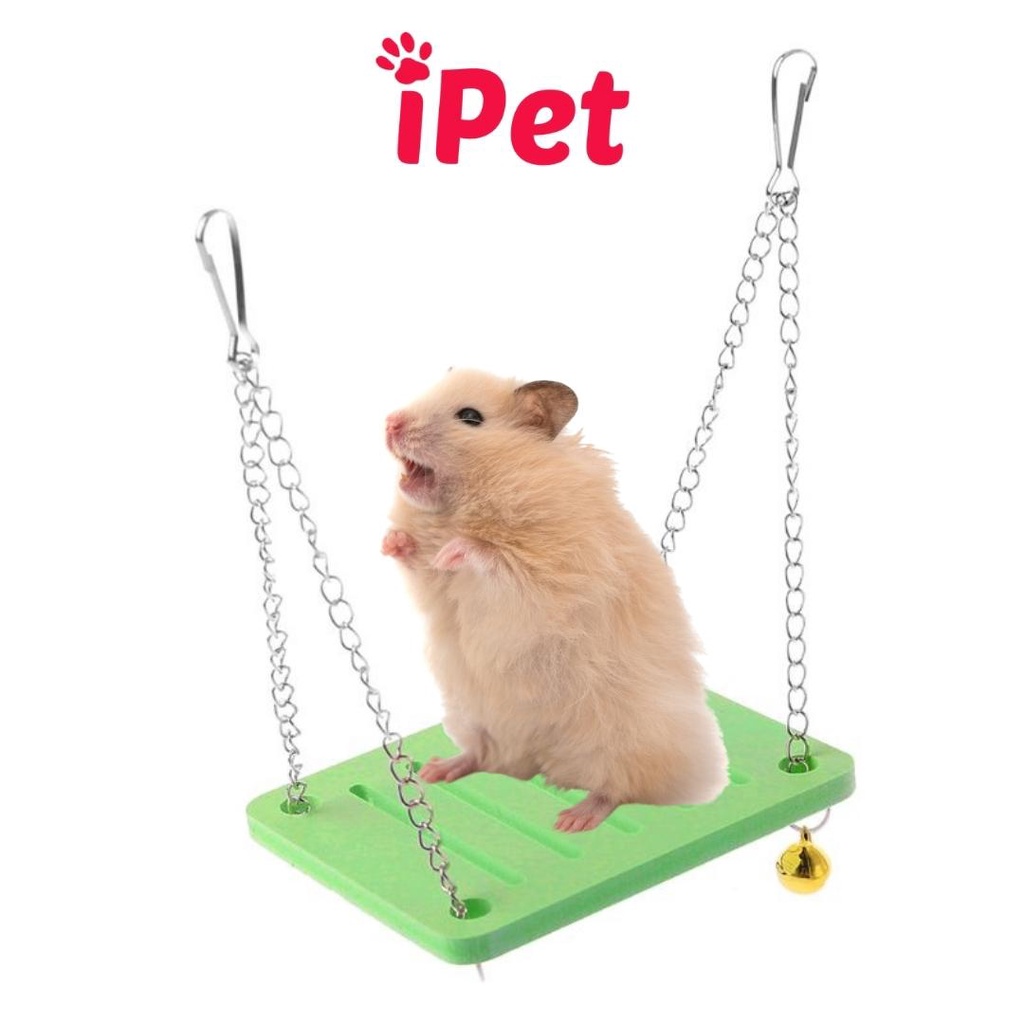 Xích Đu Gỗ Đồ Chơi Cho Chuột Hamster - iPet Shop