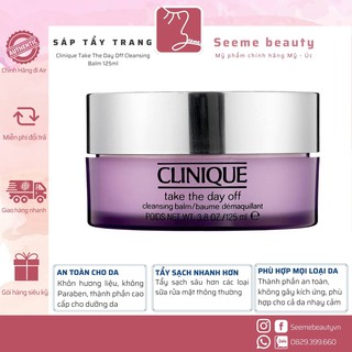 [HÀNG MỸ] Sáp Tẩy Trang Clinique Take The Day Off Cleansing Balm 125ml [SeeMe beauty]