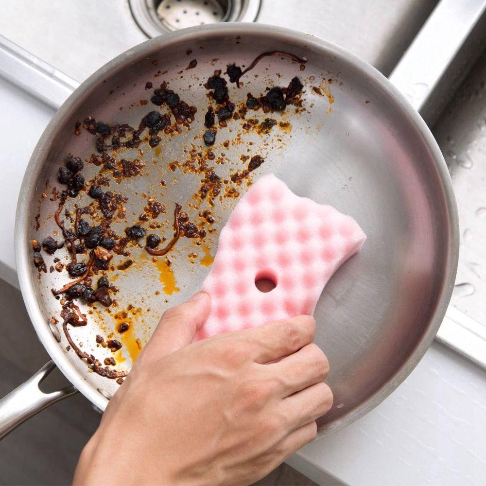 Miếng Bọt Biển Dày Dặn Để Lau Chùi Chén Dĩa Tiện Dụng Và Bền