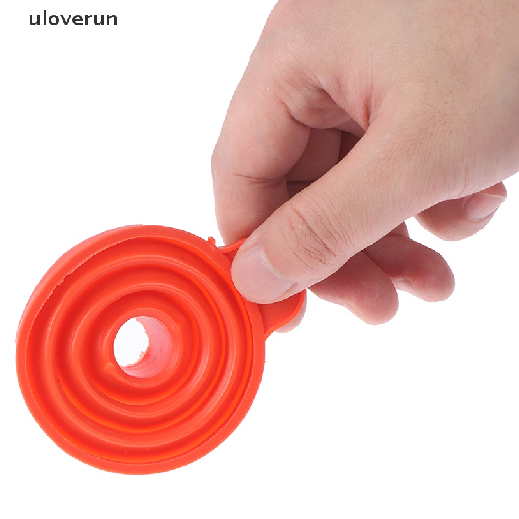 Phễu Silicone Gấp Gọn Tiện Lợi Dành Cho Xe Hơi / Xe Máy
