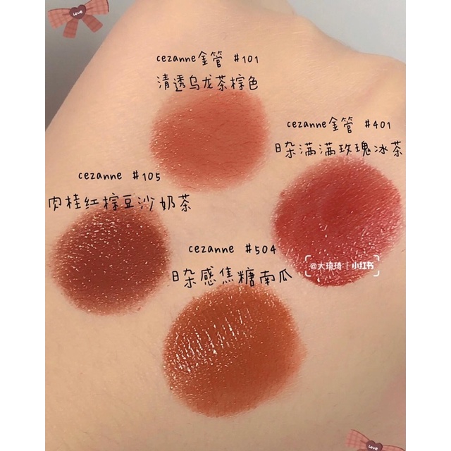 Son dưỡng có màu Cezanne Lasting Lip Color