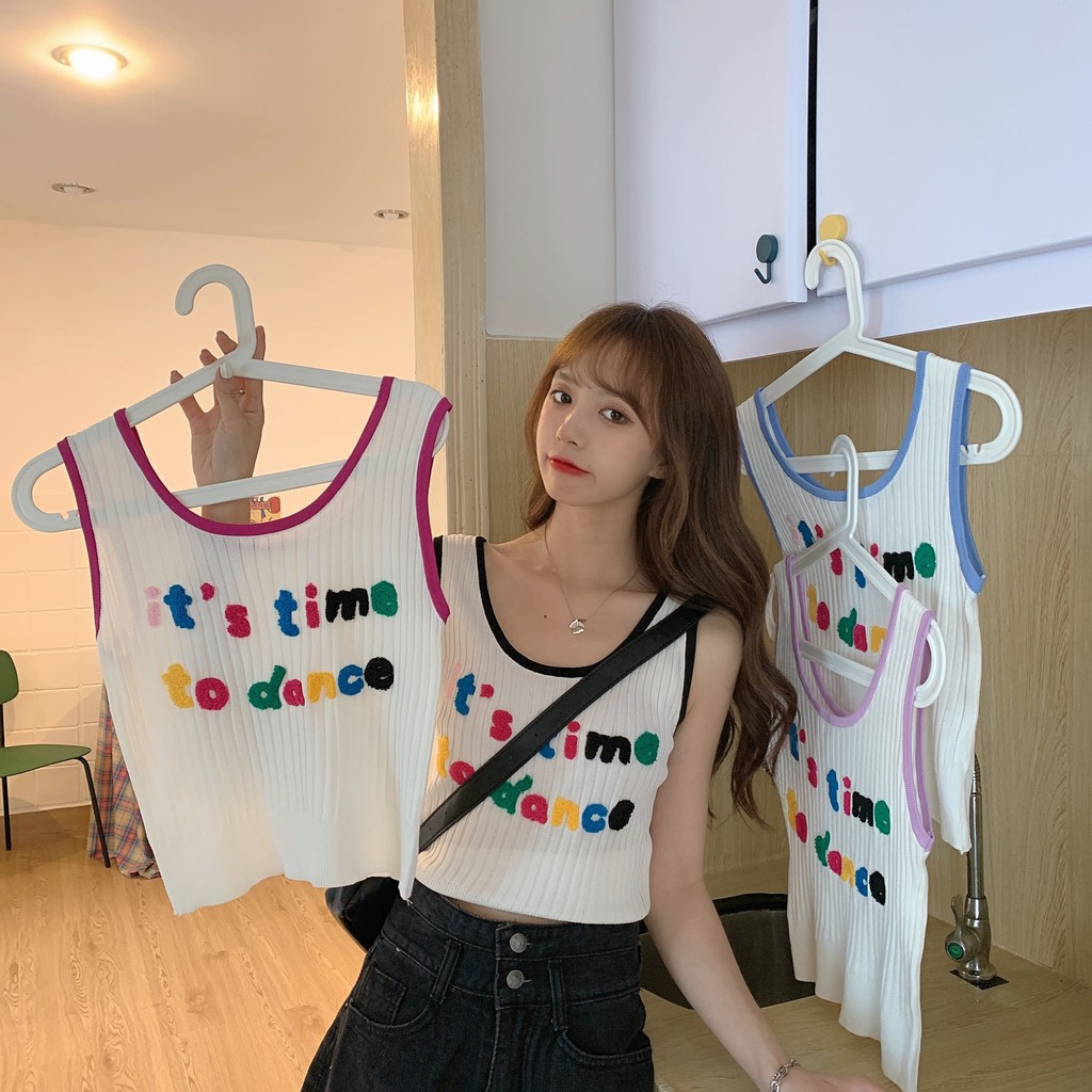 Áo Dệt Kim Không Tay Thời Trang Dành Cho Nữ | BigBuy360 - bigbuy360.vn