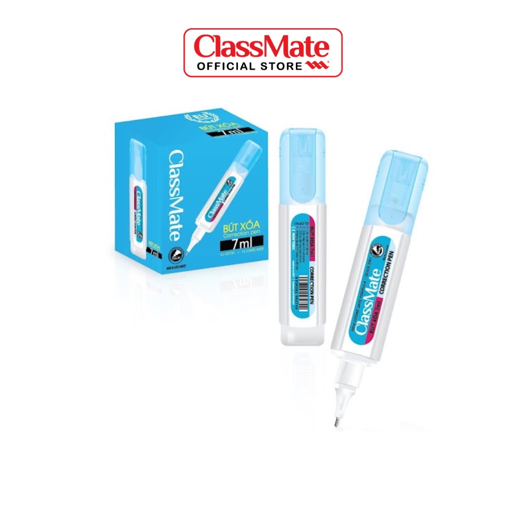 Bút Xóa Nước CLASSMATE - 1 Chiếc - Độ Bám Dính Tốt, Mực Nhanh Khô 7ml CL-CP701