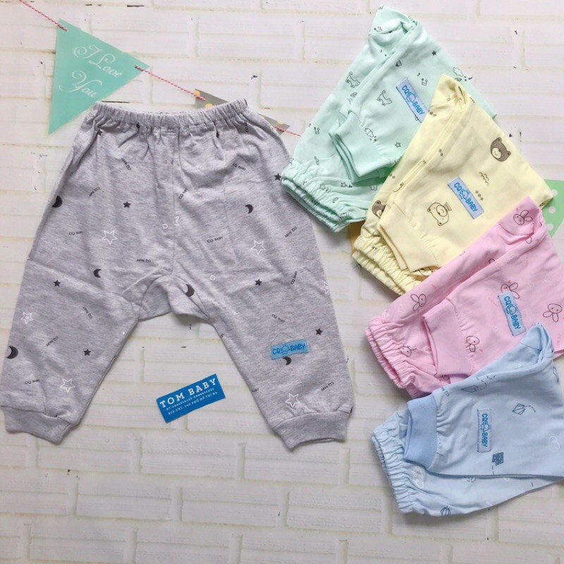 Quần dài đáp đũng CQ Baby cho bé trai/ bé gái