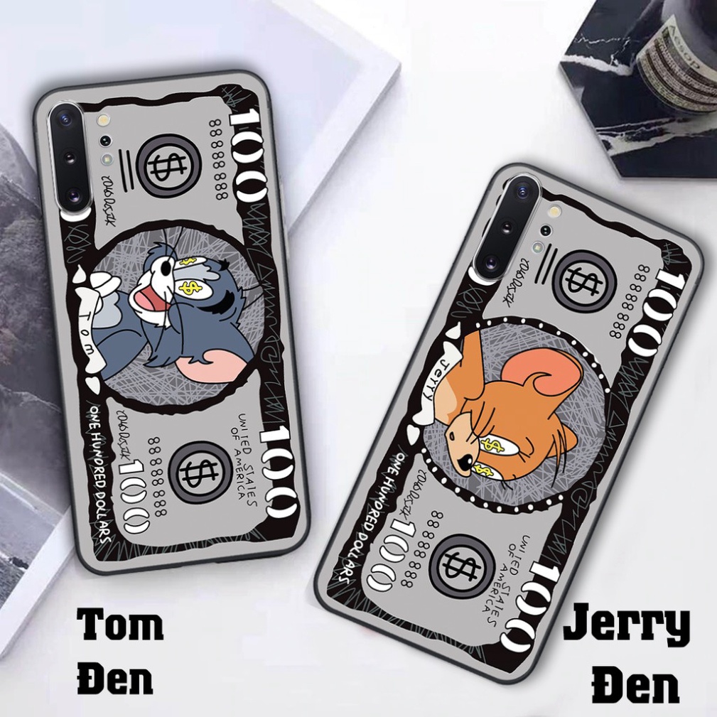 🔥HÀNG NEW 🔥 Ốp SamSung Note 10 Plus In Hình Tomm Và Jeery Chất