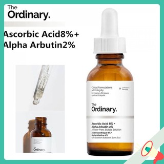 Tinh Chất The Ordinary Acid Ascorbic 8% Alpha Arbutin 2% 30ml