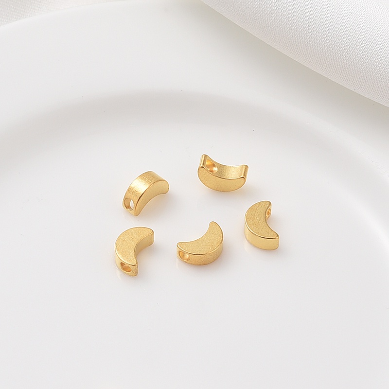 Vòng Đeo Tay Bằng Đồng Mạ Vàng Cát Nhiều Lỗ Xỏ Hạt diy