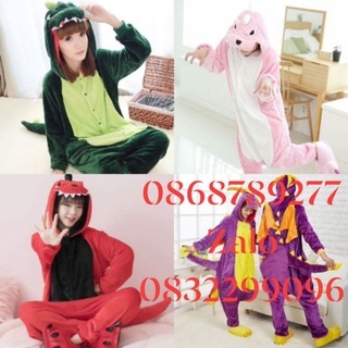 Bộ Đồ Thú Khủng Long Xanh