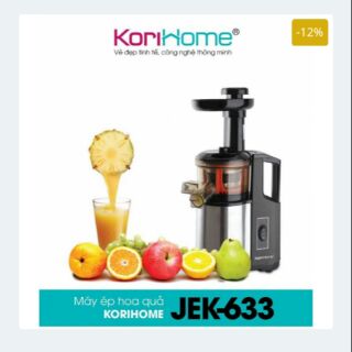 Máy ép trái cây tốc độ chậm korihome jek-633 chính hãng