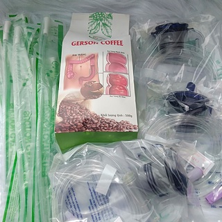 Cafe thải độc dạng túi lọc + dụng cụ thải độc.
