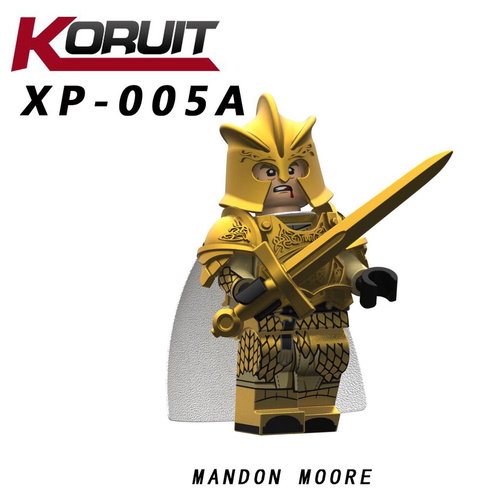 Bộ Đồ Chơi Lắp Ráp Mô Hình Nhân Vật Trong Phim Trò Chơi Vương Quyền