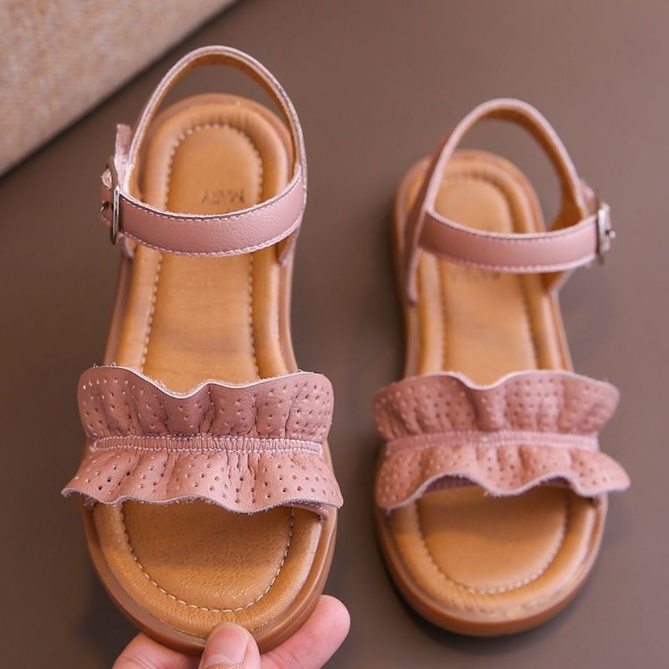 Giày Sandal Đế Mềm Phong Cách Thời Trang Mới 2022 Cho Bé Gái