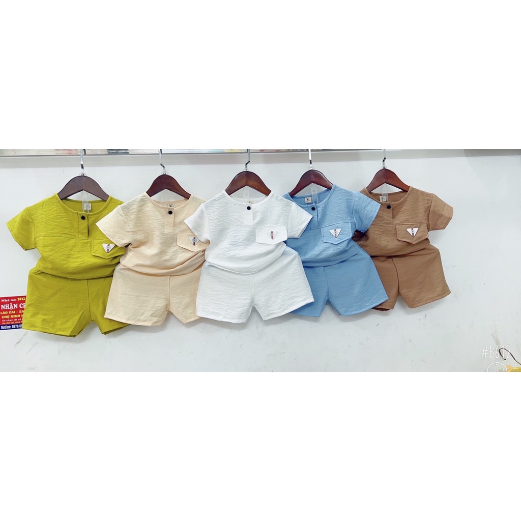 size 8-18kg SÉT ĐŨI CỌC TAY CÓ TÚI CAO CẤP CHO BÉ TRAI